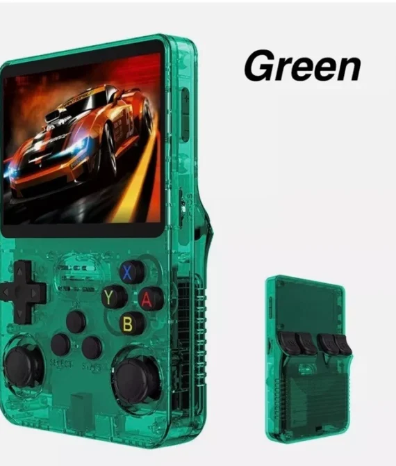 128GB, R36S Handheld Game Console 3.5 Inch IPS Screen, 20000+ Games Video Games