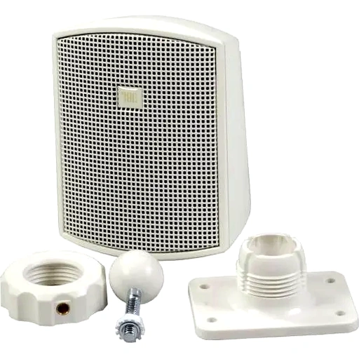JBL C50 Packaged Subwoofer Loudspeaker System, Surface Mount, High Fidelity Sound, Includes 4 x Control 52 Loudspeakers, 70/100V and Low-Impedance Operation, Zinc Plated Steel, White | RiC50PACK - Image 4