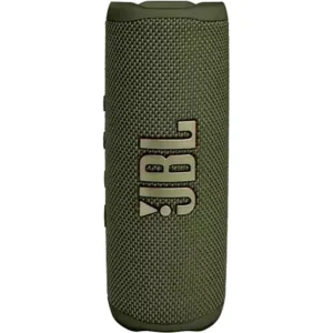 JBL Flip 6 Portable IP67 Waterproof Speaker, With Bold  Original Pro Sound, 2-Way Speaker, Powerful Sound & Deep Bass, 12 Hours Battery, Safe USB-C Charging Protection, Green | FLIP6-GN