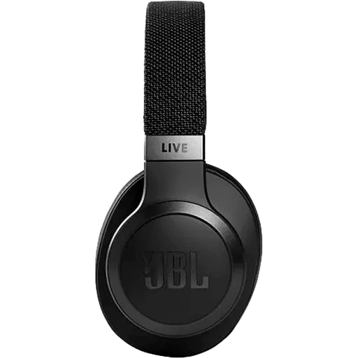 JBL Live 660NC Wireless Over-Ear Headphones, 40mm Dynamic Driver, Adaptive Noise Cancellation, BT V5.0, Up to 50 Hours of Battery Life, Built-In Mic for Hands-Free Calls, Black | LIVE660NCBLK - Image 6
