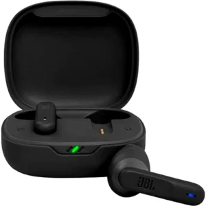 JBL Wave 300TWS True Wireless Earbuds, Deep Bass Sound, 26H Battery, Open-Ear Comfortable Fit, Hands-Free Stereo Call, Dual Connect, Rain Resistant, Voice Assist, Touch Control - Black | JBLW300TWSBLK