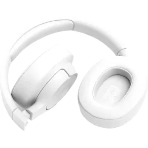 JBL Tune 770NC Adaptive Noise Cancelling Wireless Over-Ear Headphones, Pure Bass Sound, Smart Ambient, Bluetooth 5.3, Le Audio, VoiceAware, 70H Battery, Multi-Point Connect, White | T770NCWHT