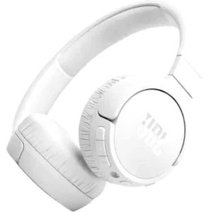 JBL Tune 670NC Adaptive Noise Cancelling Wireless On-Ear Headphones, Pure Bass, Smart Ambient, BT 5.3 + LE Audio, Hands-Free Call, Up to 70H Battery Life, Multi-Point Connection, White | T670NCWHT