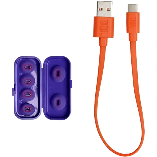 JBL Tune Flex Ghost Edition True Wireless Earbuds, ANC with Smart Ambient, Pure Bass Sound, 4 Mics for Clear Calls, Up to 32 Hours Battery Life, All-Day Comfort Fit, Purple-Clear | JBLTFLEXGPUR - Image 8