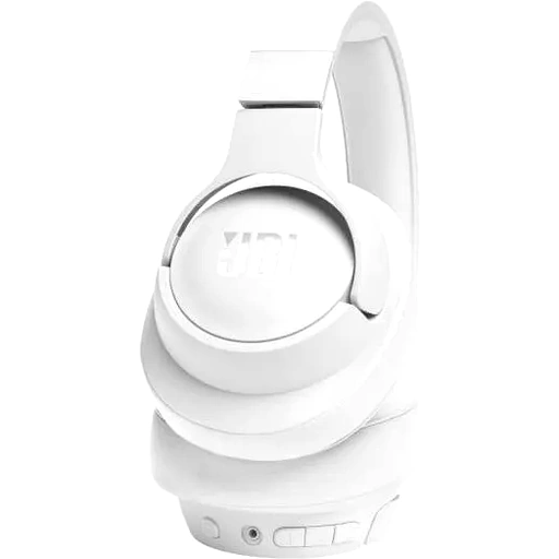 JBL Tune 720BT Wireless On-Ear Headphones, With Pure Bass Sound, 40mm Drivers, Bluetooth 5.3, Hands-Free Calls, Audio Cable, 76- Hours Battery Life,Multipoint Connection - White| T720BTWHT