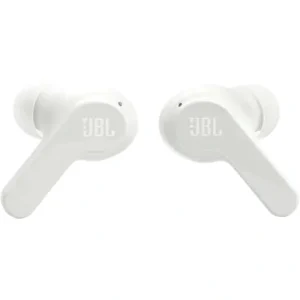 JBL Wave Beam True Wireless Earbuds, Deep Bass, Comfort Fit, 32H Battery, Smart Ambient, TalkThru, Hands-Free + VoiceAware, Water & Dust Resistant,  Headphones App Compatible, White | JBLWBEAMWHT