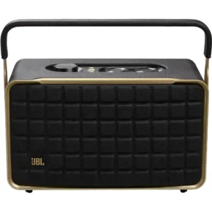 JBL Authentics 300 Retro Style Wireless Home Speaker, 25mm Tweeter + 5.25" Woofer, Built in Battery (4800mAh), Wi-Fi & BT, Built in Alexa & Google Assistant, Up to 8H Playback, Black | JBLAUTH300BLKUK