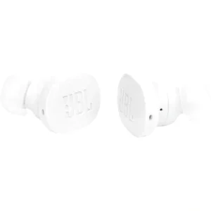 JBL Tune Buds True Wireless Noise Cancellling Earbuds, Pure Bass Sound, Bluetooth 5.3, LE Audio Support, Smart Ambient, 4-Mic Technology, 48H Battery, Water and Dust Resistant - White | JBLTBUDSWHT