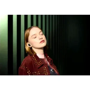 JBL Live Beam 3 Wireless Earbud Headphones, Up to 48 Hours Battery Life, Personi-fi 3.0, True Adaptive Noise Cancelling & Signature Sound, IP55 Waterproof, with Earplugs, Black | JBLLIVEBEAM3BLK