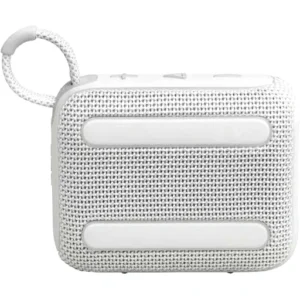 JBL Go 4 Portable Bluetooth Speaker, Up to 7 Hours Playtime, 4.2W Output Power, Support Auracast, IP67 Rated Protection, Bluetooth 5.3 Connectivity, USB Type-C Interface, White | JBLGO4WHT