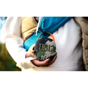 JBL Clip 5 Portable Waterproof Wireless Speaker,  Pro Sound, Up to 12H Playback, 1.75" Driver with Passive Radiator, Wide Carabiner Clip/Handle,  Auracast, IP67 Rated, Blue | JBLCLIP5BLU