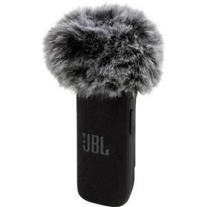 JBL Quantum Stream Wireless USB-C - Wearable Wireless Streaming Microphone for Crystal Clear Recordings, 24 Hours of Recording time, Plus Speed Charge, Included Windscreen for Noise Reduction