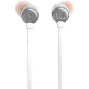 JBL Tune 310C Headphones Wired In-Ear Headphones Pure Bass Sound, 3-Button EQ Selection, Make Clear Calls with USB-C Devices, Microphone and USB-C Port - White | JBLT310CWHT
