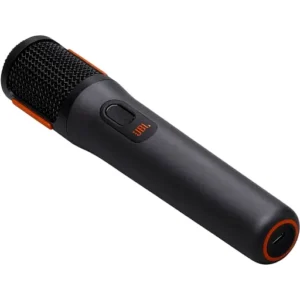 JBL PartyBox Wireless Mics, 16mm ECM Microphone Head, 600mAh Mic Battery, 700mAh Dongle Battery, Built-In Foam Pop Filter, Stable 2.4GHz Connection, Black | JBLPBWIRELESSMICAM