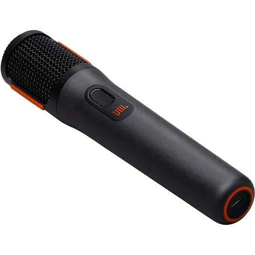 JBL PartyBox Wireless Mics, 16mm ECM Microphone Head, 600mAh Mic Battery, 700mAh Dongle Battery, Built-In Foam Pop Filter, Stable 2.4GHz Connection, Black | JBLPBWIRELESSMICAM