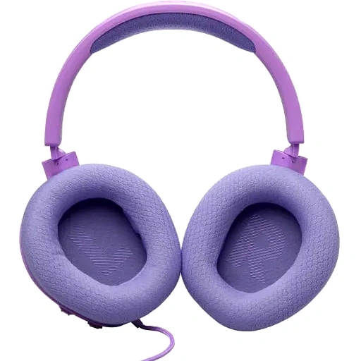 JBL Quantum 100M2 Wired Gaming Headphones, 40mm Dynamic Drivers, Detachable Boom, Directional Microphone Pick-Up Pattern, Fabric-Covered Memory Foam Ear Cushions, 1.2m Cable, Purple | JBLQTUM100M2PUR - Image 8