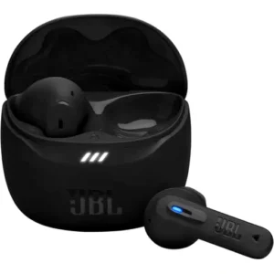JBL Tune Flex 2 True Wireless Earbuds, 12mm Dynamic Driver,  Pure Bass Sound, Spatial Sound, Adaptive Noise Cancelling, Bluetooth 5.3 Connectivity, Black | JBLTFLEX2BLK