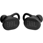 JBL Endurance Race Waterproof TWS Active Sport Earbuds With Mic, 6mm Drivers, Pure Bass Sound, Up To 10H of Playback, Integrated Controls, Wing Enhancer & TwistLock, Black | JBLENDURACEBLKAM