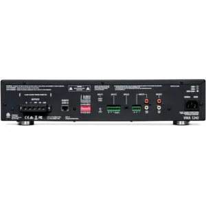 JBL VMA 160/1120/1240 5 input x 60/120/240W Output Mixer/Amplifiers, Black