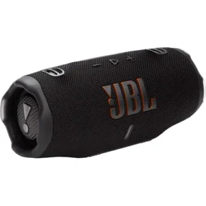 JBL Charge 6 Portable Bluetooth Speaker, Bluetooth 5.4 Version, 30W RMS for Woofer, 10W RMS for Tweeter Output Power, Waterproof, Dustproof, Drop-Proof, Black | JBLCHARGE6BLKAM