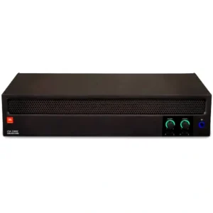 JBL CSA 2300Z Audio Amplifiers, 300W Rated Power, Dual Channel Output, Independent Bass and Treble Control, Euroblock and RCA Mono Sum Inputs, Crown's DriveCore Technology, Black | CSA2300Z