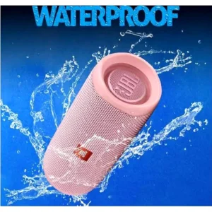 JBL Flip 5 Portable Waterproof Speaker, IPX7 - Pink | FLIP5-PK