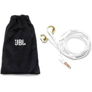 JBL Tune 205 Earbud Wired Headphones, Pure Bass Sound, 12.5mm Driver, 1-Button Remote With Microphone, Tangle Free Cable, Comfort Fit, 3.5MM Jack, Rose Gold | T205RGD