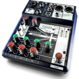 JBL Notepad 5 Small-Format Analogue Mixing Console with USB I/O | Notepad 5