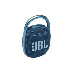 JBL Clip 4 Bluetooth Portable Speaker with Integrated Carabiner, IP67 Waterproof and Dustproof, Rich Audio & Punchy Bass, 100Hz-20kHz Frequency, 10h Battery Life, Blue | CLIP4-BL