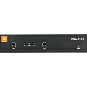 JBL NCSA2120R-U-UK 2 x 120 Watt Amplifier at 4/8 Ohms - Black | NCSA2120R-U-UK