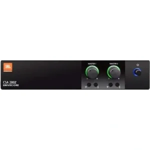 JBL DriveCore Amplifier, Fanless, 4ohm/8ohm/70V/100V, 1U Half-Rack | NCSA280Z-U-EU