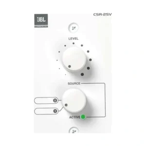 JBL CSR-2SV Wall-Mounted Remote Control For CSM Mixers - White | JBLCSR2SVWHTV-EU