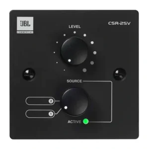 JBL CSR-2SV Wall-Mounted Remote Control for CSM Mixers - Black | JBLCSR2SVBLKV-EU