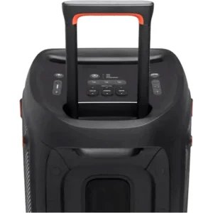 JBL PartyBox 310 Portable BT Speaker with Party Lights, 2x 6.5" Woofers & Two 2.5" Tweeters, USB Playback & Device Charging, Wheels & Telescoping Handle, IPX4 Splashproof, Black | PARTYBOX310-BK