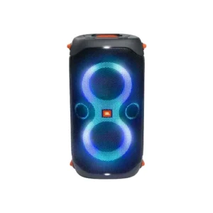 JBL PartyBox 110 Portable Party Speaker with Built-in Lights, Powerful Sound & Deep Bass, 2 x 2.25" Tweeters & 2 x 5.25" Woofers, Up to 12H Battery, Control Music & Lights, Black | PARTYBOX110-BK