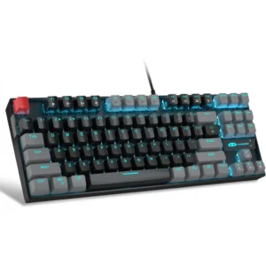 MAGEGEE Mage Gee 75% Mechanical Gaming Keyboard (Black Grey/Red Switch)