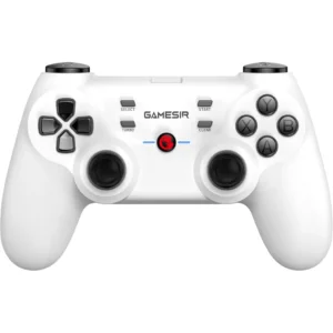 GameSir T3s Wireless Gaming Controller for Windows PC, Android TV Box, iOS & Android – Dual-Vibration Bluetooth Gamepad for Nintendo Switch (White)