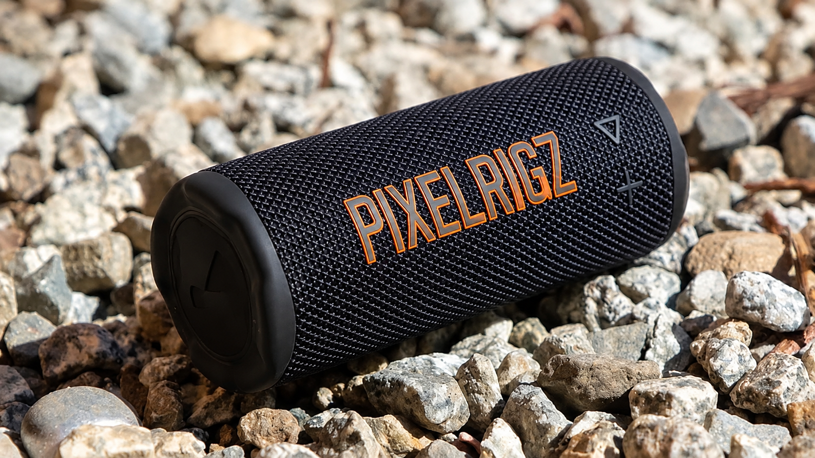 PixelRigz Pulse Portable Bluetooth Speaker – Waterproof Wireless Speaker with Deep Bass