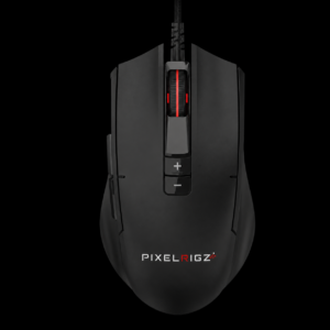 PIXELRIGZ Wired RGB Gaming Mouse | Adjustable DPI | Ergonomic Design | 7 Buttons | USB