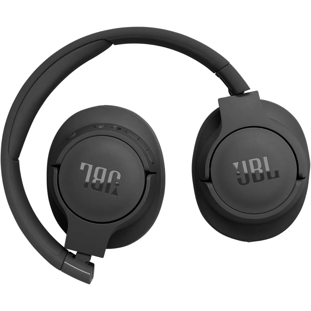 JBL Tune 770NC Adaptive Noise Cancelling Wireless Over-Ear Headphones, Pure Bass Sound, Smart Ambient, Bluetooth 5.3, Le Audio, VoiceAware, 70H Battery, Multi-Point Connect, Black | JBLT770NCBLK - Image 3