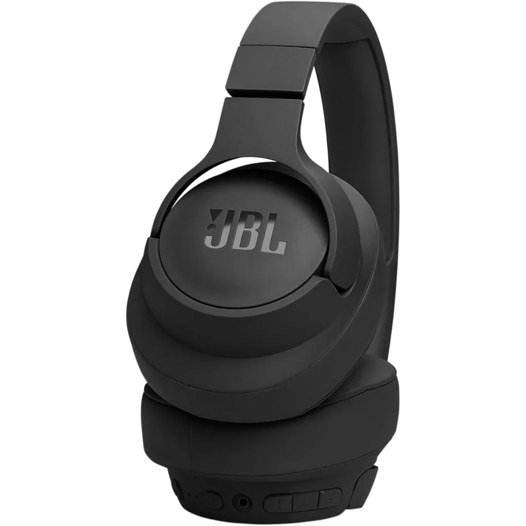 JBL Tune 770NC Adaptive Noise Cancelling Wireless Over-Ear Headphones, Pure Bass Sound, Smart Ambient, Bluetooth 5.3, Le Audio, VoiceAware, 70H Battery, Multi-Point Connect, Black | JBLT770NCBLK - Image 6