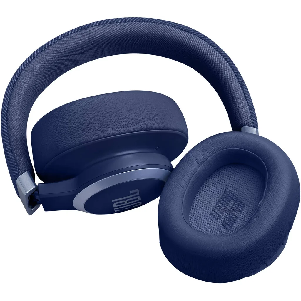 JBL Live 770NC Wireless Headphones, 40mm Driver Size, Bluetooth 5.3 with LE Audio Support, Signature Sound & Surround Sound, Built-In Microphone, Active Noise Cancelling, Blue | JBLLIVE770NCBLU - Image 4