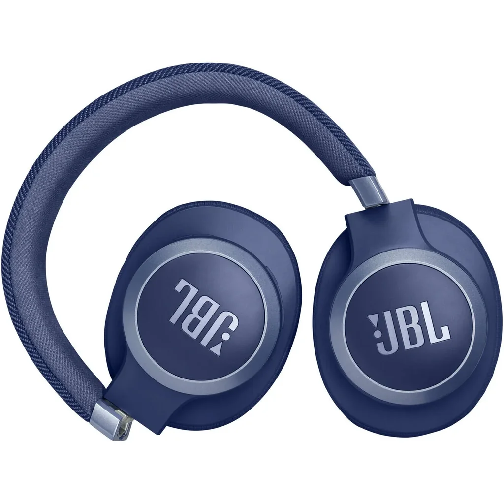 JBL Live 770NC Wireless Headphones, 40mm Driver Size, Bluetooth 5.3 with LE Audio Support, Signature Sound & Surround Sound, Built-In Microphone, Active Noise Cancelling, Blue | JBLLIVE770NCBLU - Image 6