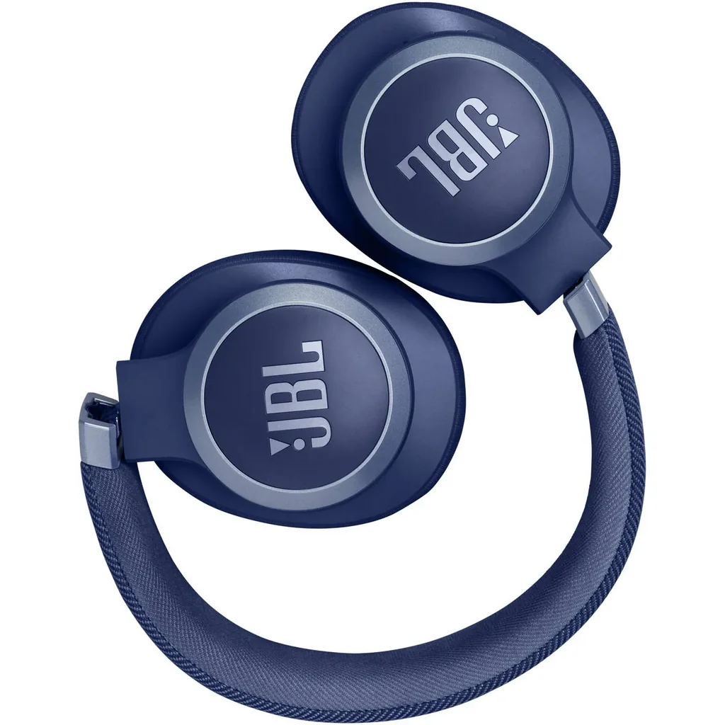 JBL Live 770NC Wireless Headphones, 40mm Driver Size, Bluetooth 5.3 with LE Audio Support, Signature Sound & Surround Sound, Built-In Microphone, Active Noise Cancelling, Blue | JBLLIVE770NCBLU - Image 7