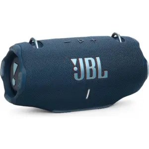 JBL Xtreme 4 Massive Portable Bluetooth Speaker with Pro Sound, Up to 24H Playtime, BT 5.3, AI Sound Boost, Convenient Shoulder Strap, IP67 Waterproof, Built-In Power Bank, Blue | JBLXTREME4BLUEUNA