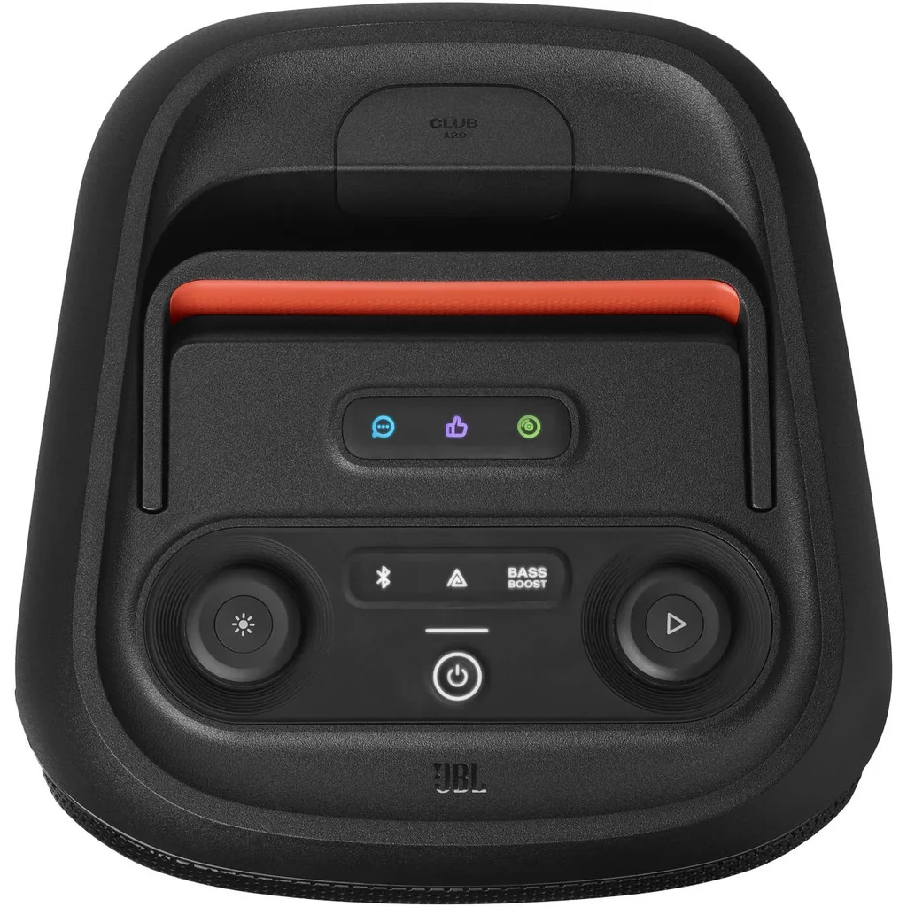 JBL Partybox Club 120 Portable Party Speaker, 160W Output Power, Bluetooth 5.3, Futuristic Lightshow, Up to 12 Hours of Play Time, Auracast Connection, IPX4 Rated Protection, Black | JBLPBCLUB120UK - Image 9