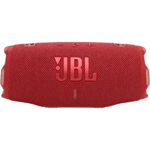 JBL Charge 6 Portable Bluetooth Speaker, Bluetooth 5.4 Version, 30W RMS for Woofer, 10W RMS for Tweeter Output Power, Waterproof, Dustproof, Drop-Proof, Red | JBLCHARGE6REDAM