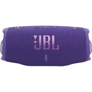 JBL Charge 6 Portable Bluetooth Speaker, Bluetooth 5.4 Version, 30W RMS for Woofer, 10W RMS for Tweeter Output Power, Waterproof, Dustproof, Drop-Proof, Purple | JBLCHARGE6PURAM