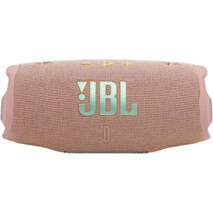 JBL Charge 6 Portable Bluetooth Speaker, Bluetooth 5.4 Version, 30W RMS for Woofer, 10W RMS for Tweeter Output Power, Waterproof, Dustproof, Drop-Proof, Pink | JBLCHARGE6PINK