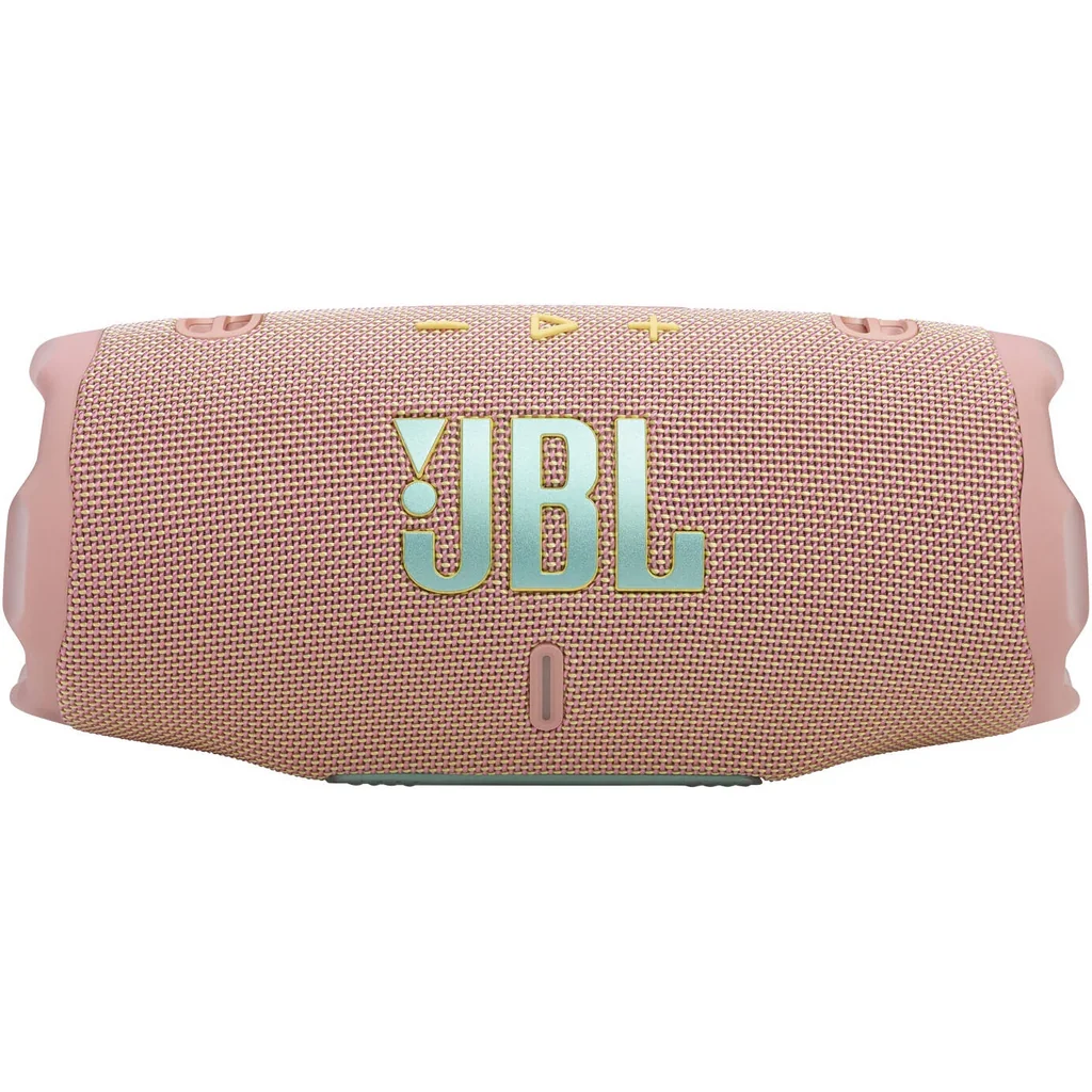 JBL Charge 6 Portable Bluetooth Speaker, Bluetooth 5.4 Version, 30W RMS for Woofer, 10W RMS for Tweeter Output Power, Waterproof, Dustproof, Drop-Proof, Pink | JBLCHARGE6PINK